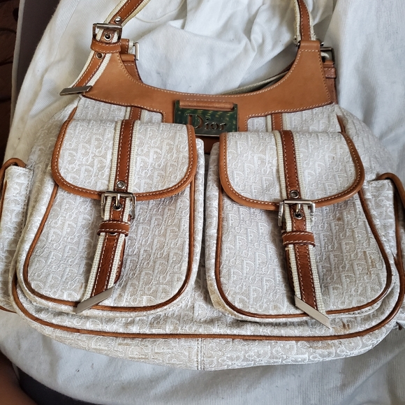 Dior Diorrissimo ivory pocket shoulder bag - Picture 4 of 9